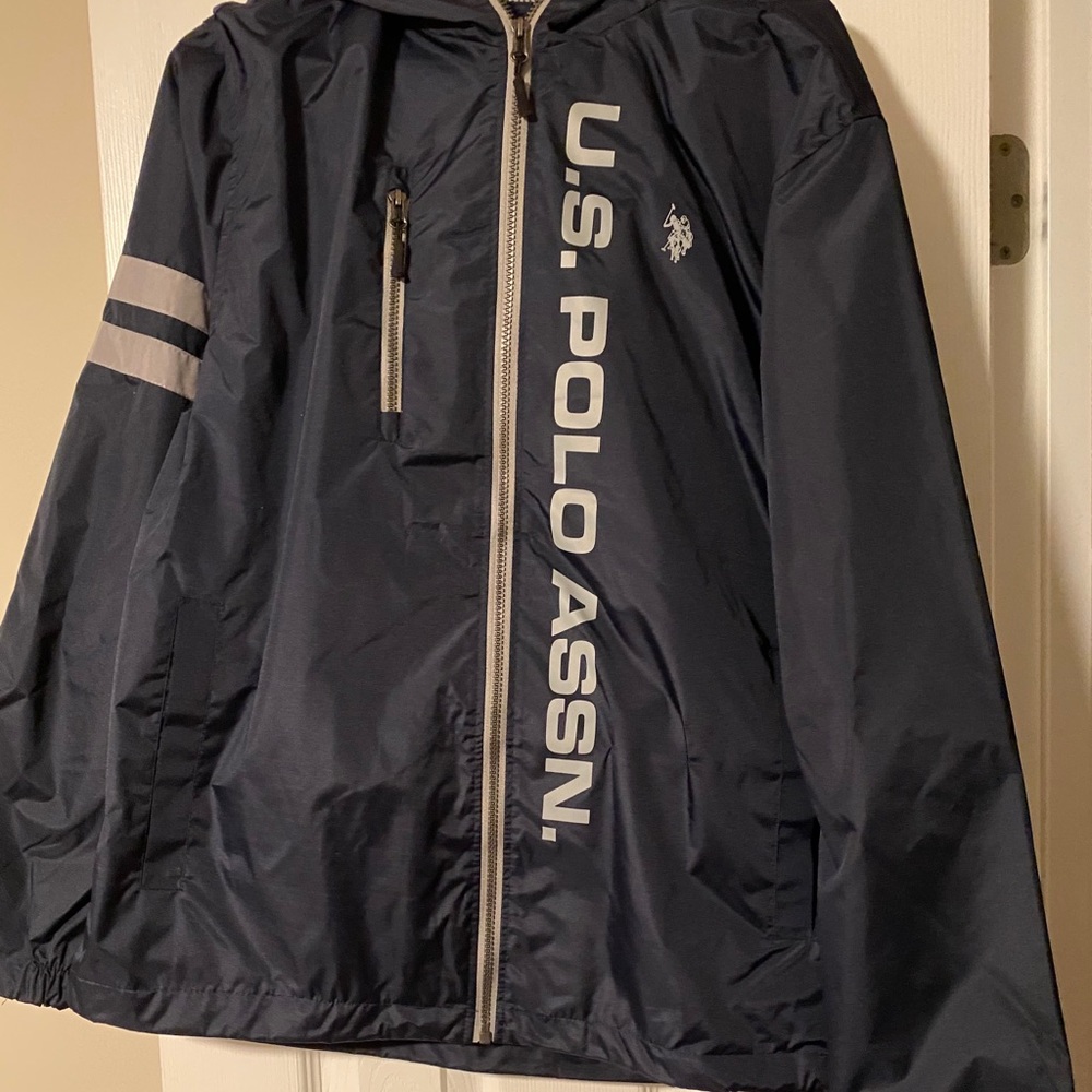 US Polo Association Nylon Windbreaker Jacket